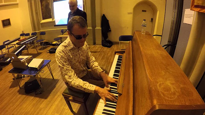 Derek Paravicini and Adam Ockelford - "In the key of genius" - London / UK - 18.11.15 - Euro-PA