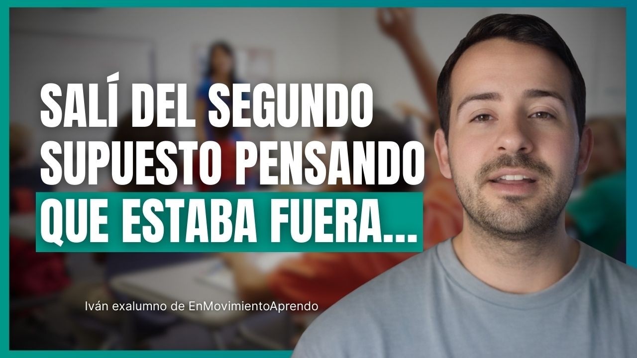 Cómo Iván sacó plaza en Educación Física: Tema, 2 Supuestos y Programación que convenció al tribunal