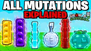 ALL MUTATIONS Explained in Grow A Garden 2! (SECRET Mutations + Multiplier ) 2 2 2 Mutations