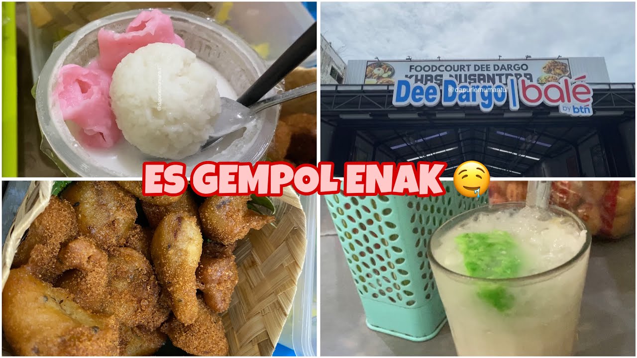ES GEMPOL PAK KARNO DARGO | ES KELAPA MUDA PAK AMBON @DapurLemuMantul 