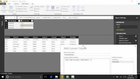 Transforming Nested Tables