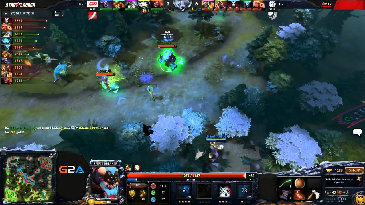 iG vs LGD - Game 2 (SLTV12 - China) - GoDz & Basskip