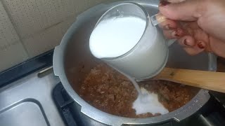 hada kadib kukari bariska cano 🤤 cook Rice with milk so yummy