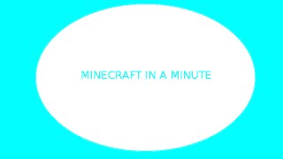Minecraft in a Minute: Fill Clock