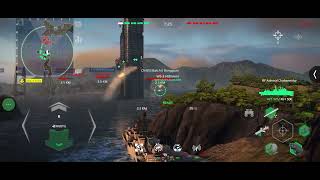Rf Admiral Chabanenko Map Lost City Tactics - Rank Mode Gameplay - Modern Warships