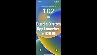 How to build a Custom App Launcher in iOS 16 with Widgetsmith screenshot 2