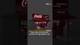 Why The Brand Colour Of Coca-cola Is Red #shorts #viral #cocacola #usa