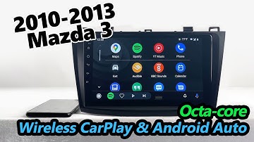 2021 Eonon Latest Octa-core Android 10 2010-2013 Mazda 3 Car Stereo | Wireless CarPlay&Android Auto
