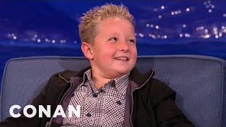 Johnny Knoxville Gave Jackson Nicoll Crotch-Punching Tips | CONAN on TBS