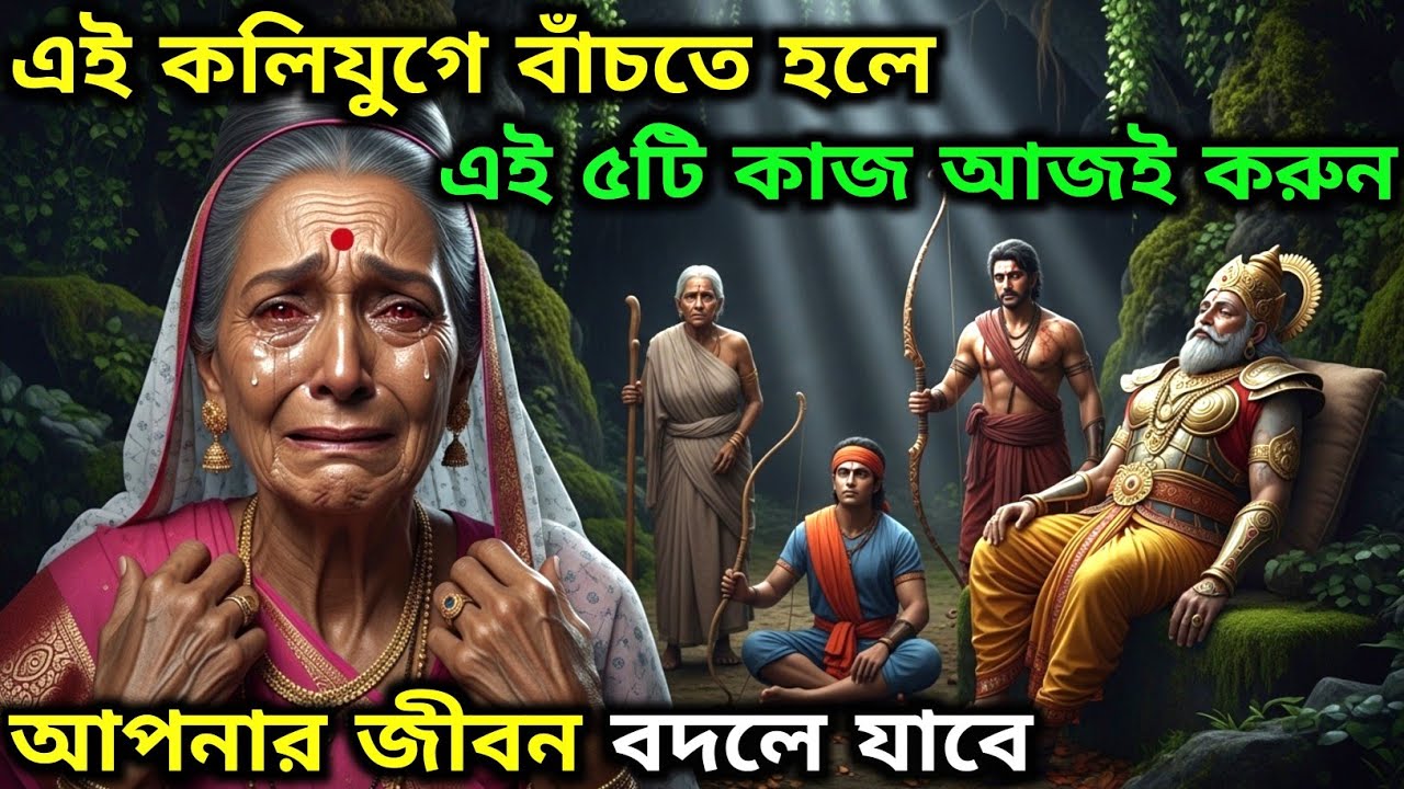 এই কলিযুগে বাঁচতে হলেএই ৫টি কাজ আজই করুন!আপনার জীবন বদলে যাবে | Bangla story | gyansutra bangla