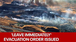 Bay Point- Concord fire prompts 'leave immediately' evacuation order | KTVU