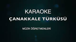 Çanakkale Türküsü Piyano Karaoke Resimi