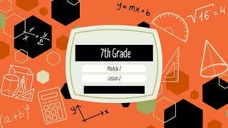 7th Grade Module 2 Lesson 2 DIGITAL (Eureka Math Squared)