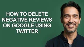 How to Delete Negative Reviews on Google Using Twitter - KevinHowTo
