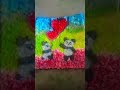 Tissue paper panda # rukhi sukhi roti song # trending #crafttutorial