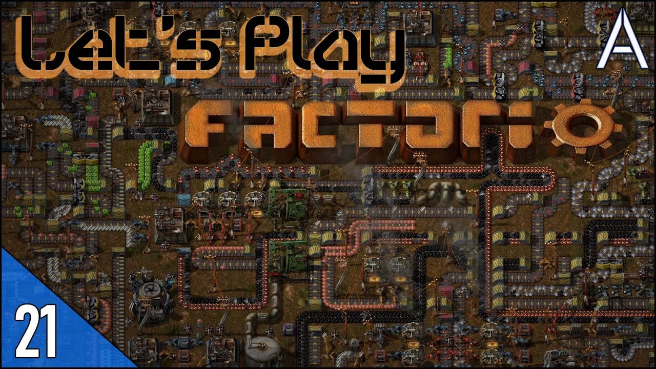 Factorio Let's Play (Ep 21): FINISHING BLUE SCIENCE FACTORY! [0.16 Gameplay Series]