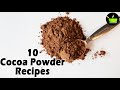 10 Cocoa Powder Recipes | Best Cocoa Powder Quick Recipes | Chocolate Recipes Made with Cacao Powder
