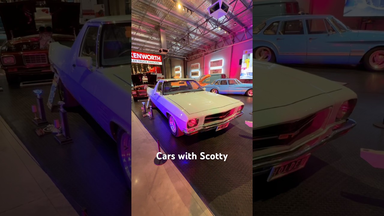 Ron Barclay's SMOTY-winning Holden Ute in 1991 is on display at MOVE in Shepparton.