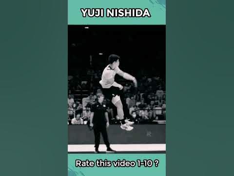 yuji nishida vertical jump #volleyball #shorts - YouTube