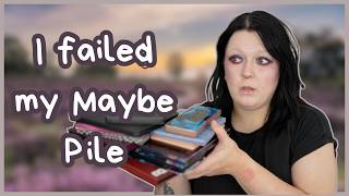 I Failed My Maybe Pile Challenge & Now We're Decluttering Live | Eyeshadow Palettes