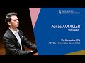 Jonas AUMILLER Third Stage, the 12th Hamamatsu International Piano Competition