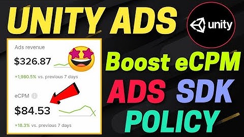 Unity Ads Best Features🤩✌Unity ads ecpm | unity ads earning | Is Unity Ads Good? unity ads sdk