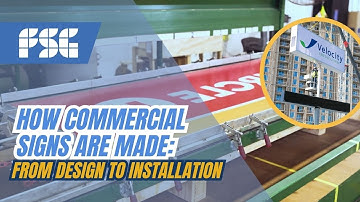 How Commercial Signs Are Made: From Design to Installation