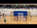 ハンドボール インターハイ予選 大阪府 大体大浪商vs桃山学院 後半