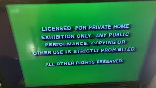 Fbi Warninggreen Screenbuena Vista Home Video 19922002