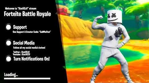 Fortnite Loading Screen Intro - Marshmello