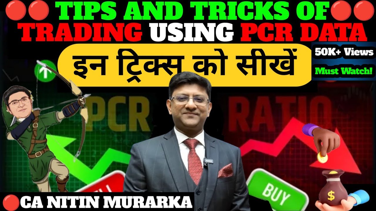 Tips And Tricks of Trading using Put Call Ratio[PCR] Data || Nitin ...
