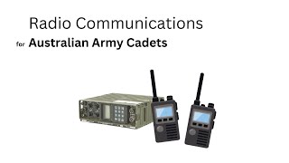 Basic Radio Communications