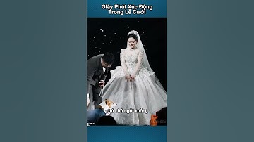 Giây phút xúc động trong lễ cưới đặc biệt!!