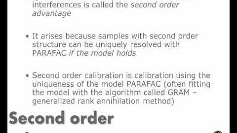 Multi-way analysis. Part 25a. Applications