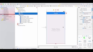 Add Tableview to StoryBoard with Auto Layout ios