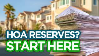 Start Here for Reserve Funding 101! | Understanding Reserve Funding Pt 1 of 4