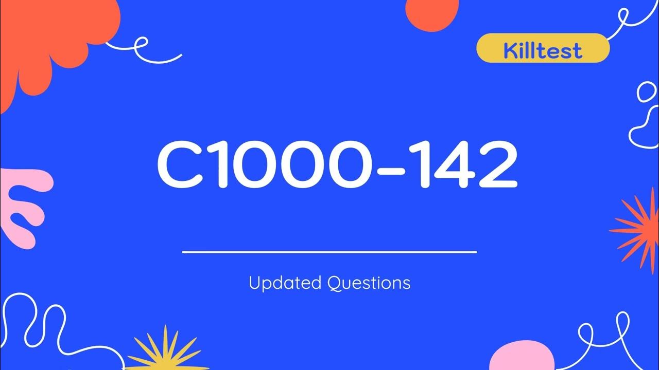 C1000-170 Zertifizierungsantworten
