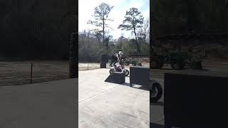 Grom Wheelie Ramp Jumping Test Day Fails And Victory