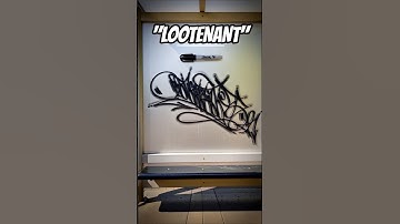 comment your name if you want your name featured next.#art #nameart #graff #handstyle #tagging #fyp