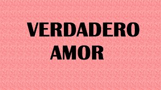VERDADERO AMOR - ALEXANDER ACHA (LETRA)