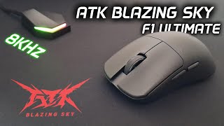 Hafi̇f Tasarim Yüksek Hiz Yeni̇ 8000Hz Oyuncu Mouse M - Atk Blazing Sky F1 Ultimate