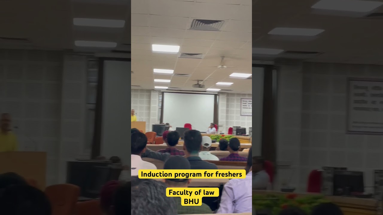 BHU LLB induction program || faculty of law|| BHU