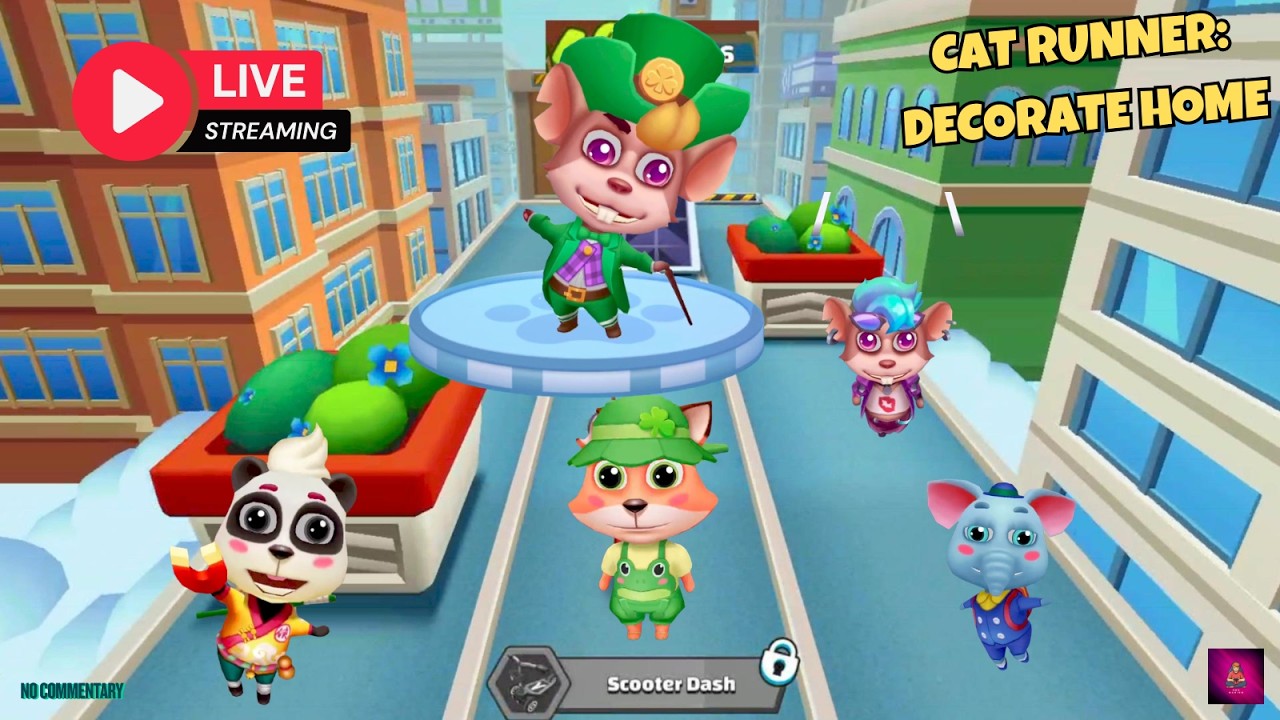 UNLOCKING PATRICK MOUSE! 🐭 Cat Runner New Character Mission 🏃‍♂️💨