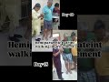 walking improvement of hemipararetic pateint 10days - 15days #physiotherapy #neurorehab