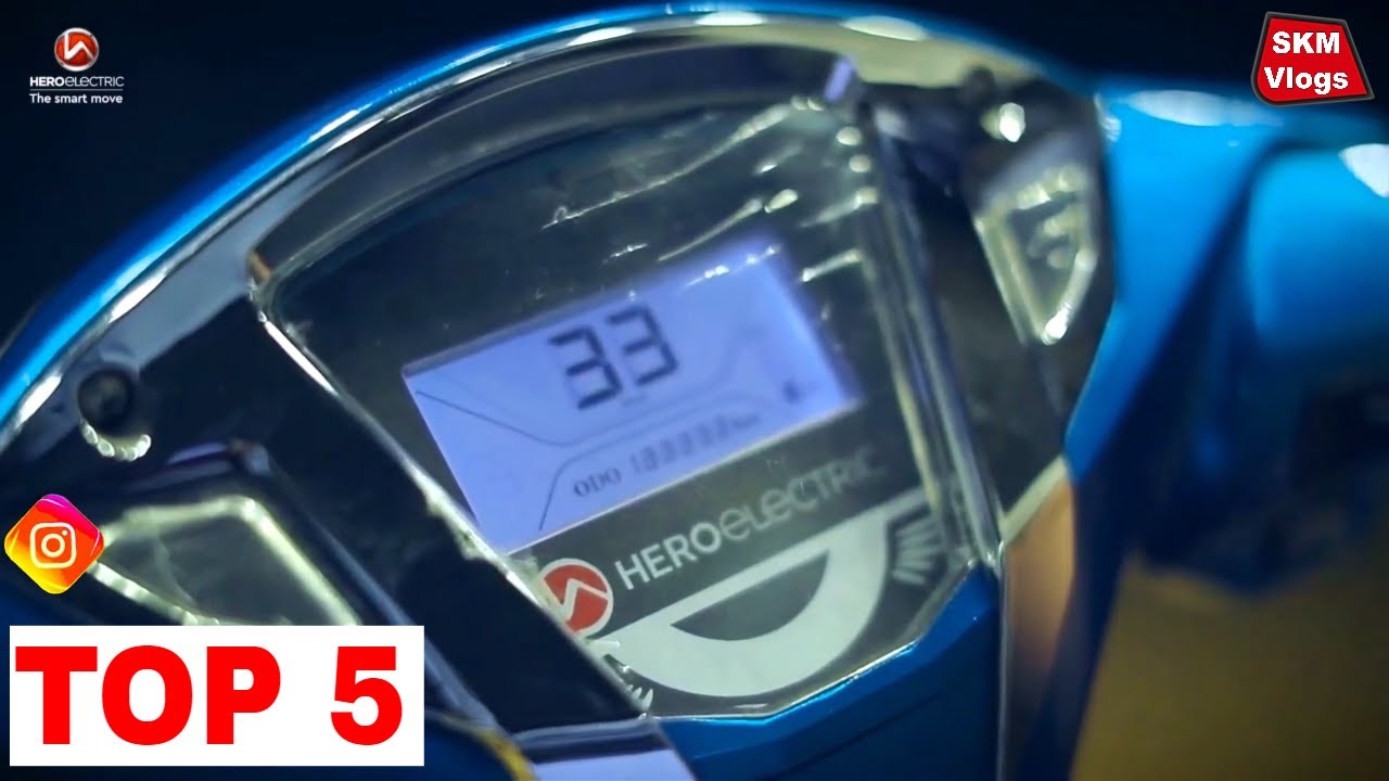 TOP 5 Electric Scooters Under 60,000 in India Best Electric Scooters In India Under 60,000