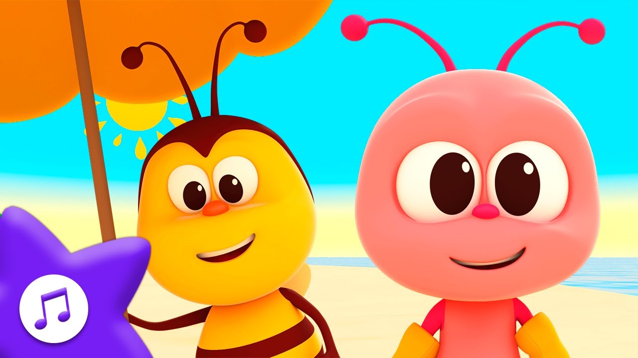 El Verano Está Aquí 😎 ¡Vamos a la Playa con Bichikids ⛱️  MIX 🌈 Canciones para niños