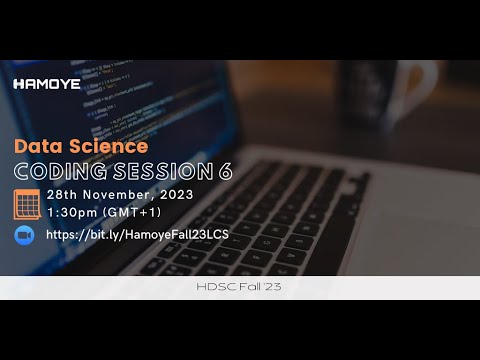 HDSC Fall '23 DS LIVE CODING SESSION 6 - YouTube