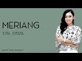 Cita Citata - Meriang (Lirik)