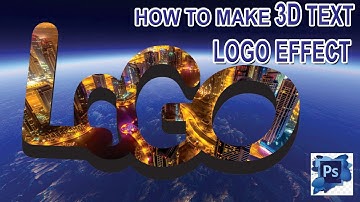 3D Text Logo Effects I Part-2 I Tutorial I Photoshop 7 I  Aminul Graphic Designer I