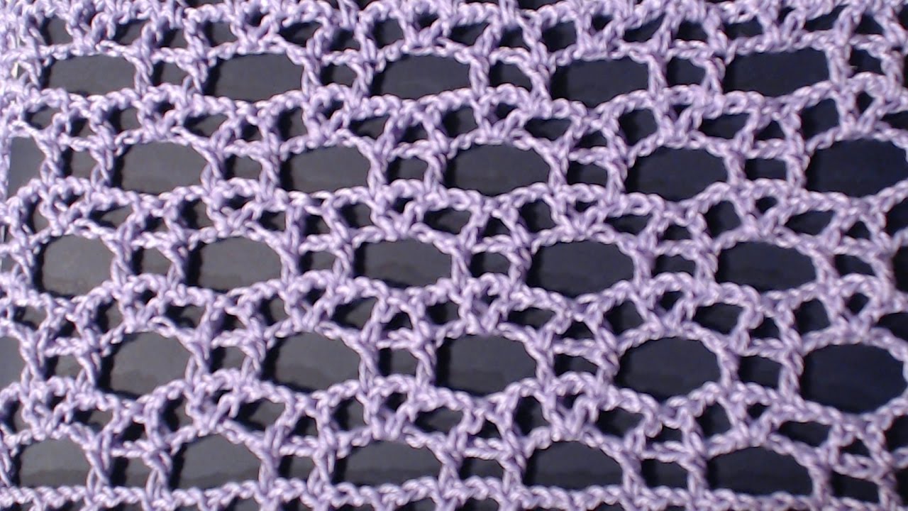 TUTORIAL N°2 PUNTO CON CERCHI UNCINETTO - CROCHET